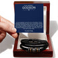 To Godson from God Parent Bracelet