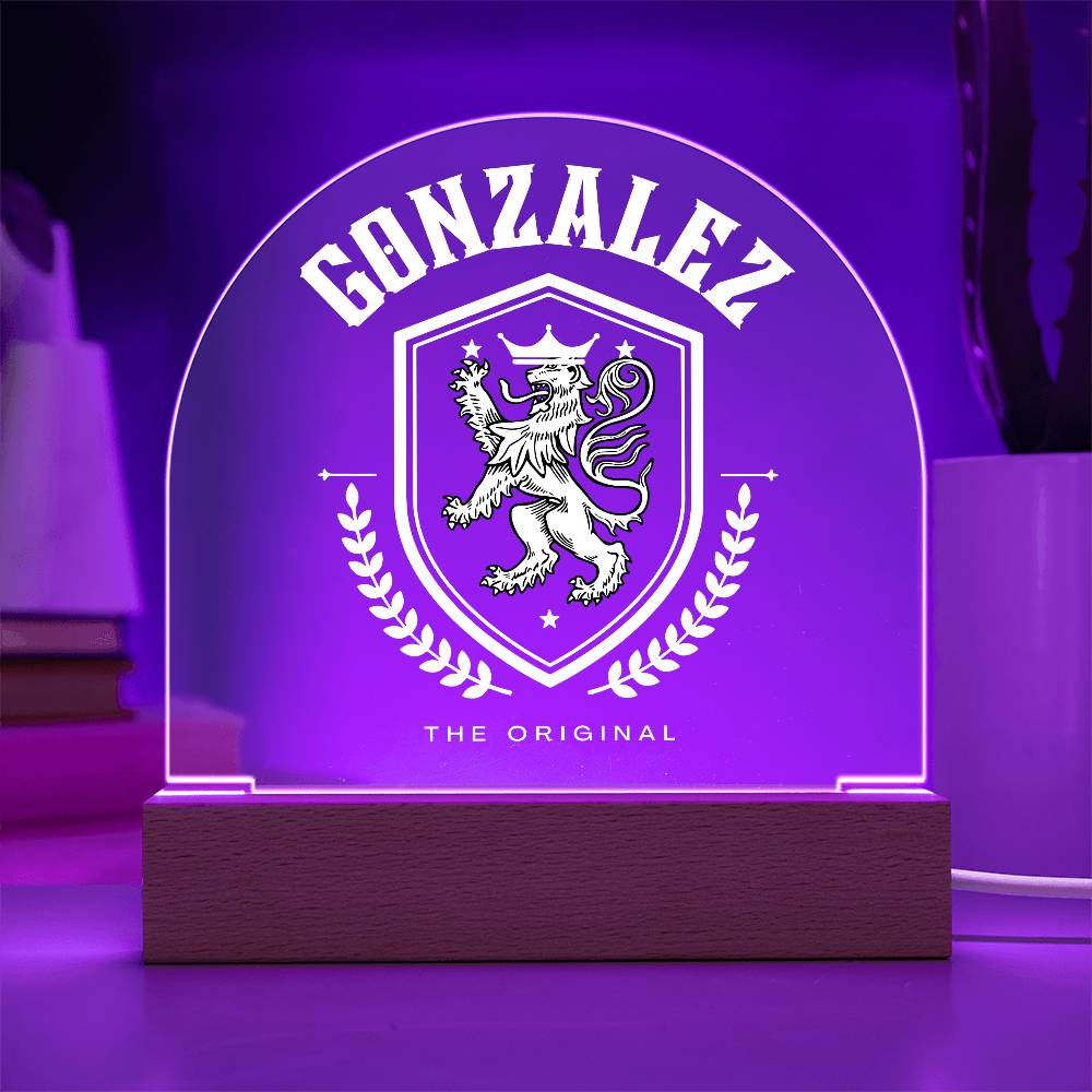 Gonzalez Family Name Plague