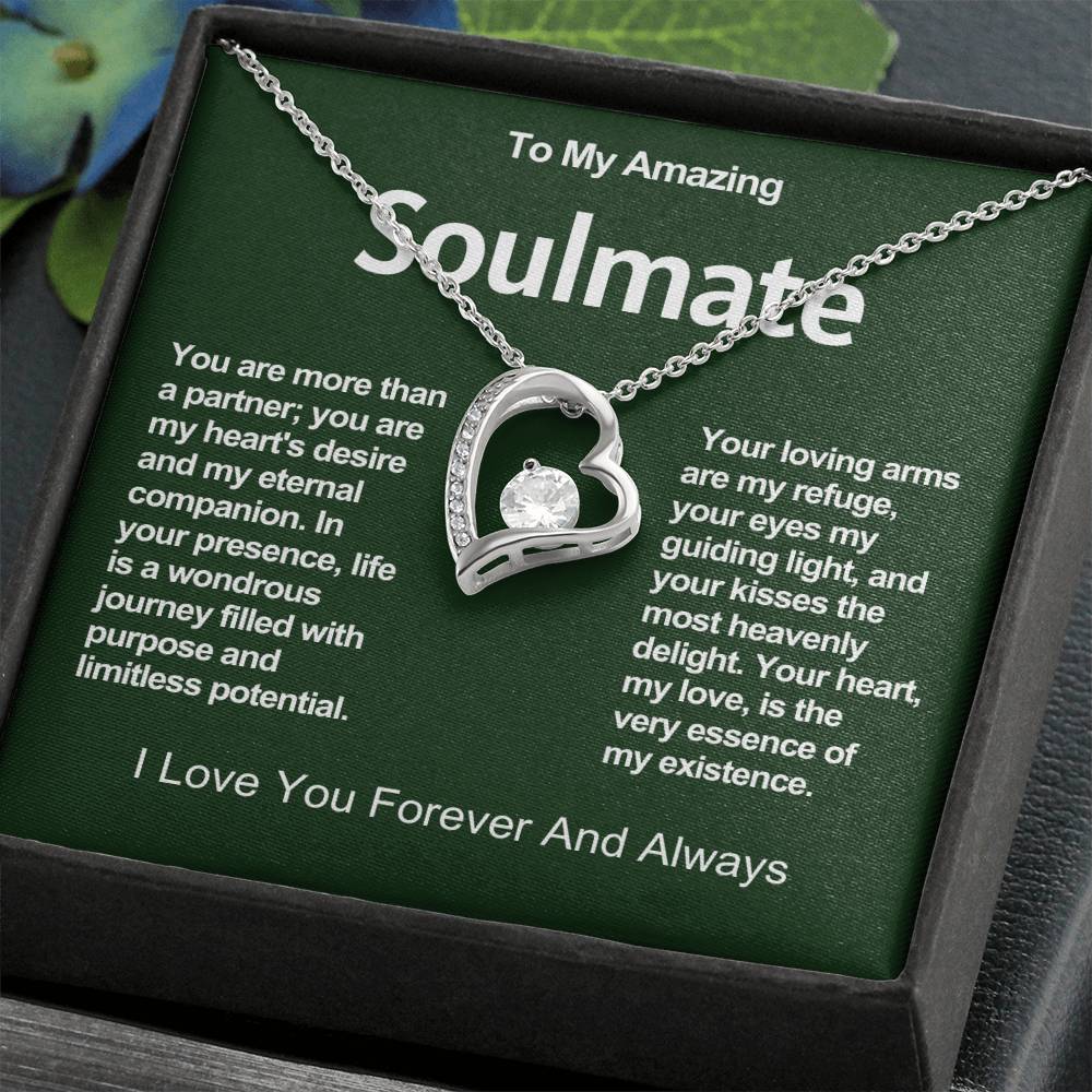 Soulmate Forever Love Heart Necklace