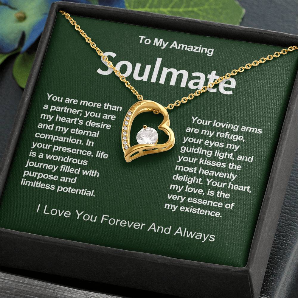 Soulmate Forever Love Heart Necklace