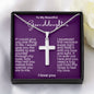Granddaughter Cross Necklace