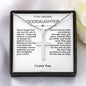 Beautiful Gift To Goddaughter from God Parent Cross Necklace