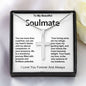 To My Beautiful Soulmate Artisan Crafted Cross Necklace