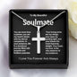 My Beautiful Soulmate Artisan Crafted Cross Necklace
