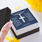 Beautiful Gift To Goddaughter from God Parent Cross Necklace