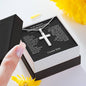 Beautiful Gift To Goddaughter from God Parent Cross Necklace