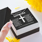 My Beautiful Soulmate Artisan Crafted Cross Necklace