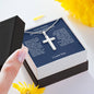 Beautiful Gift To Goddaughter from God Parent Cross Necklace