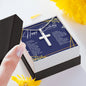 Happy Birthday Cross Necklace