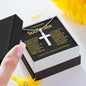 My Beautiful Soulmate Artisan Crafted Cross Necklace