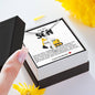 Son Excavator Stainless Steel Cross Necklace