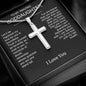 Beautiful Gift To Goddaughter from God Parent Cross Necklace