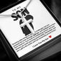 Son Prayer Stainless Steel Cross Necklace