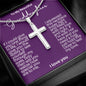 Granddaughter Cross Necklace