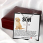 Son Stainless Steel Cross Necklace