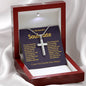 My Beautiful Soulmate Artisan Crafted Cross Necklace