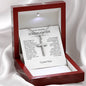 Beautiful Gift To Goddaughter from God Parent Cross Necklace