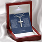 Beautiful Gift To Goddaughter from God Parent Cross Necklace