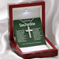 My Beautiful Soulmate Artisan Crafted Cross Necklace