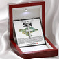Son Sea Turtle Stainless Steel Necklace