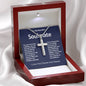 My Beautiful Soulmate Artisan Crafted Cross Necklace