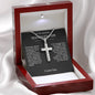 Beautiful Gift To Goddaughter from God Parent Cross Necklace