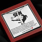 Son Soccer Stainless Steel Cross Necklace