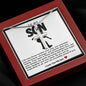 Son Skater Stainless Steel Cross Necklace