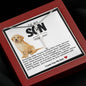 Son Stainless Steel Cross Necklace