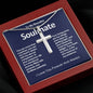 My Beautiful Soulmate Artisan Crafted Cross Necklace