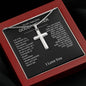 Beautiful Gift To Goddaughter from God Parent Cross Necklace