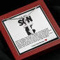 Son Prayer Stainless Steel Cross Necklace