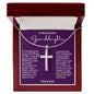 Granddaughter Cross Necklace