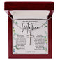 Mother Cross Birthday Necklace