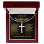 My Beautiful Soulmate Artisan Crafted Cross Necklace