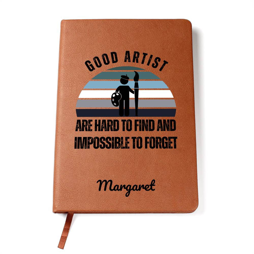 Personalized Leather Journal-Notebook