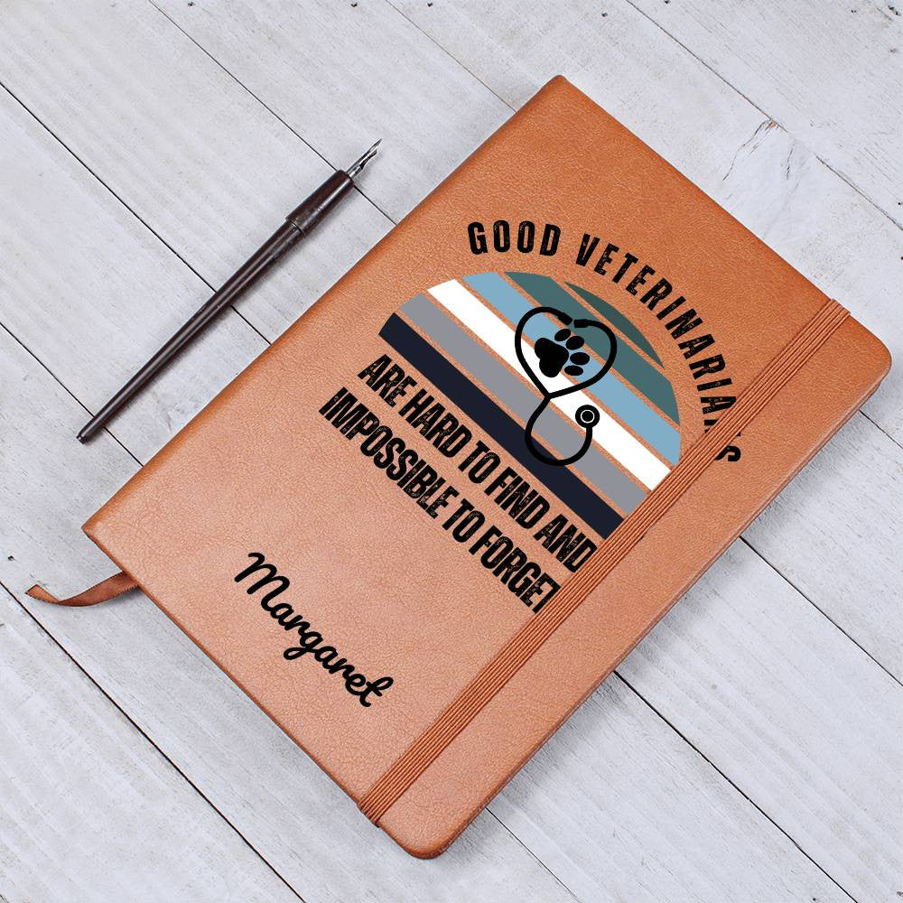 Personalized Leather Journal-Notebook