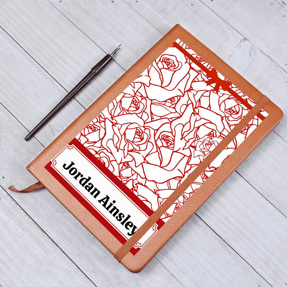 Personalized Leather Journal-Notebook