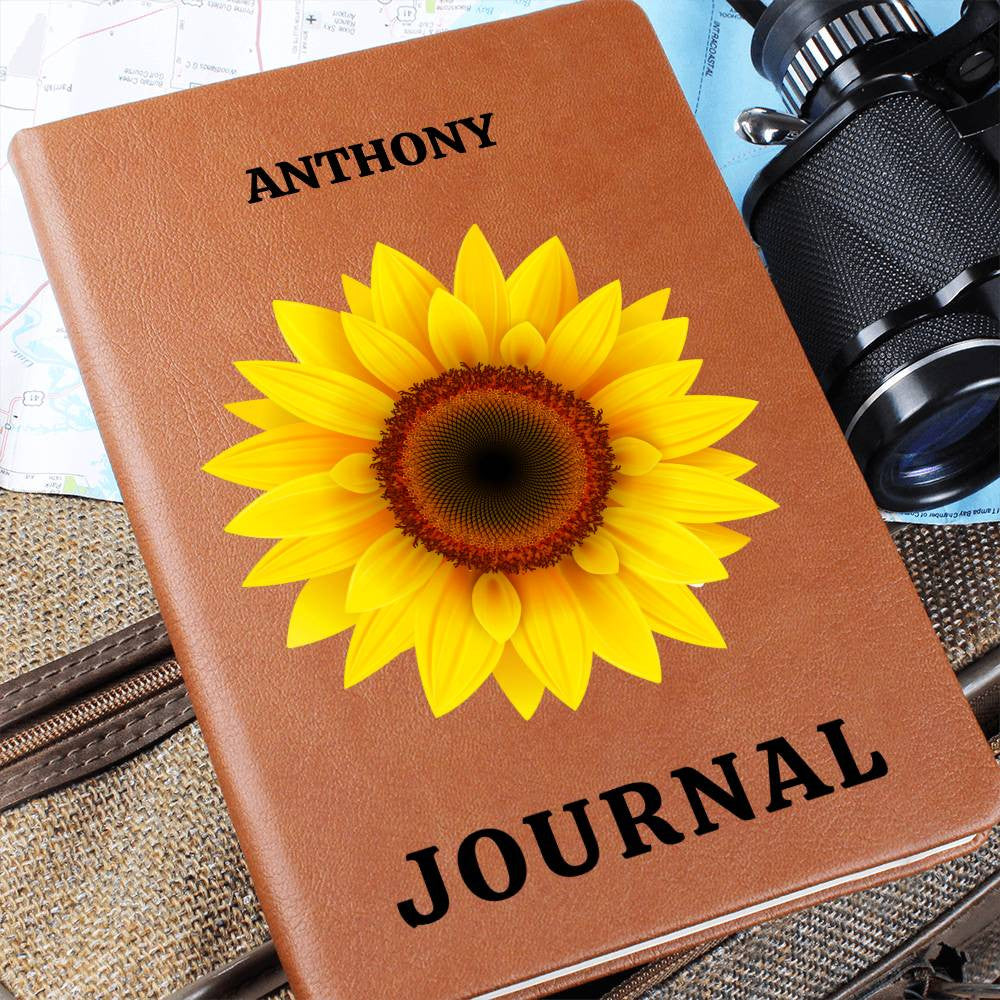 Personalized Leather Journal-Notebook