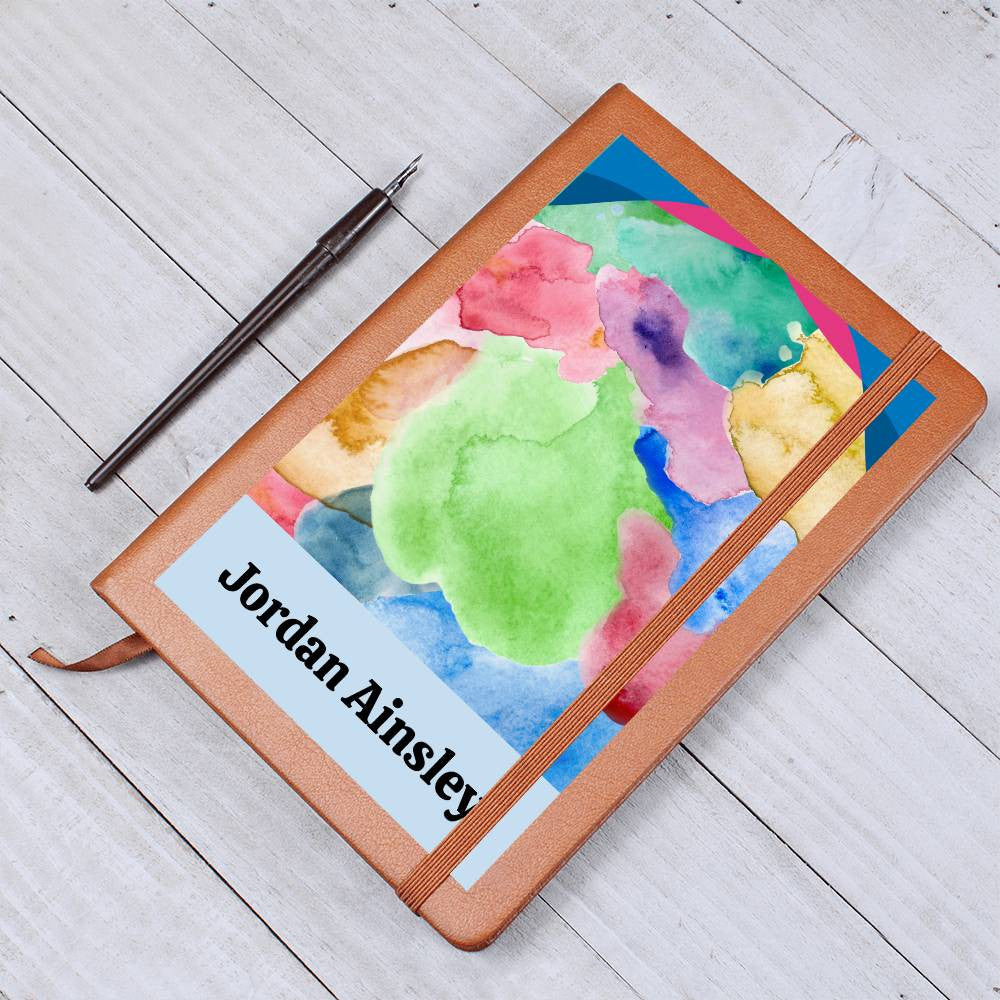 Personalized Leather Journal-Notebook