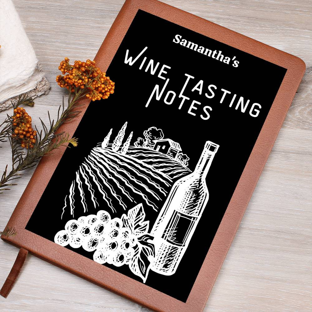 Winery Tasting Journal, Wine book, Wineries, Wine gift, notebook, bridesmaid gift, unique, birthday, anniversary, christmas stocking, mother