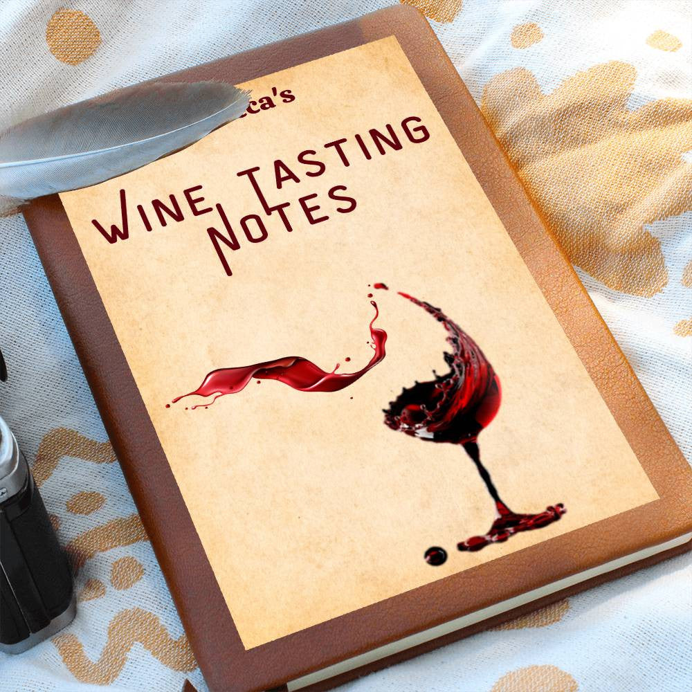 Wine Journal ,Wine Tasting Guide, Wine Notes, Wine Cellar Log, Tasting Journal, Personalized Wine Notebook