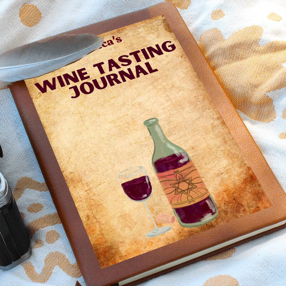 Wine Journal ,Wine Tasting Guide, Wine Notes, Wine Cellar Log, Tasting Journal, Personalized Wine Notebook