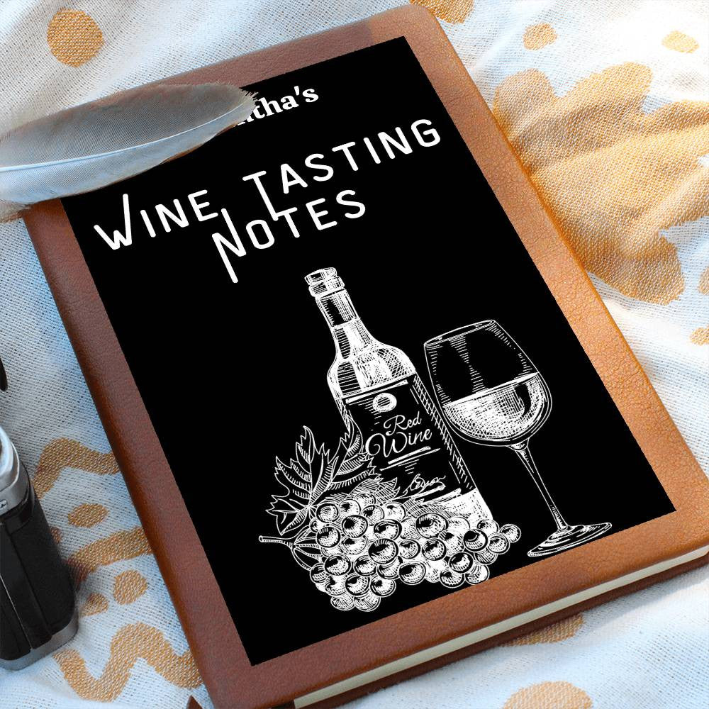 Winery Tasting Journal, Wine book, Wineries, Wine gift, notebook, bridesmaid gift, unique, birthday, anniversary, christmas stocking, mother