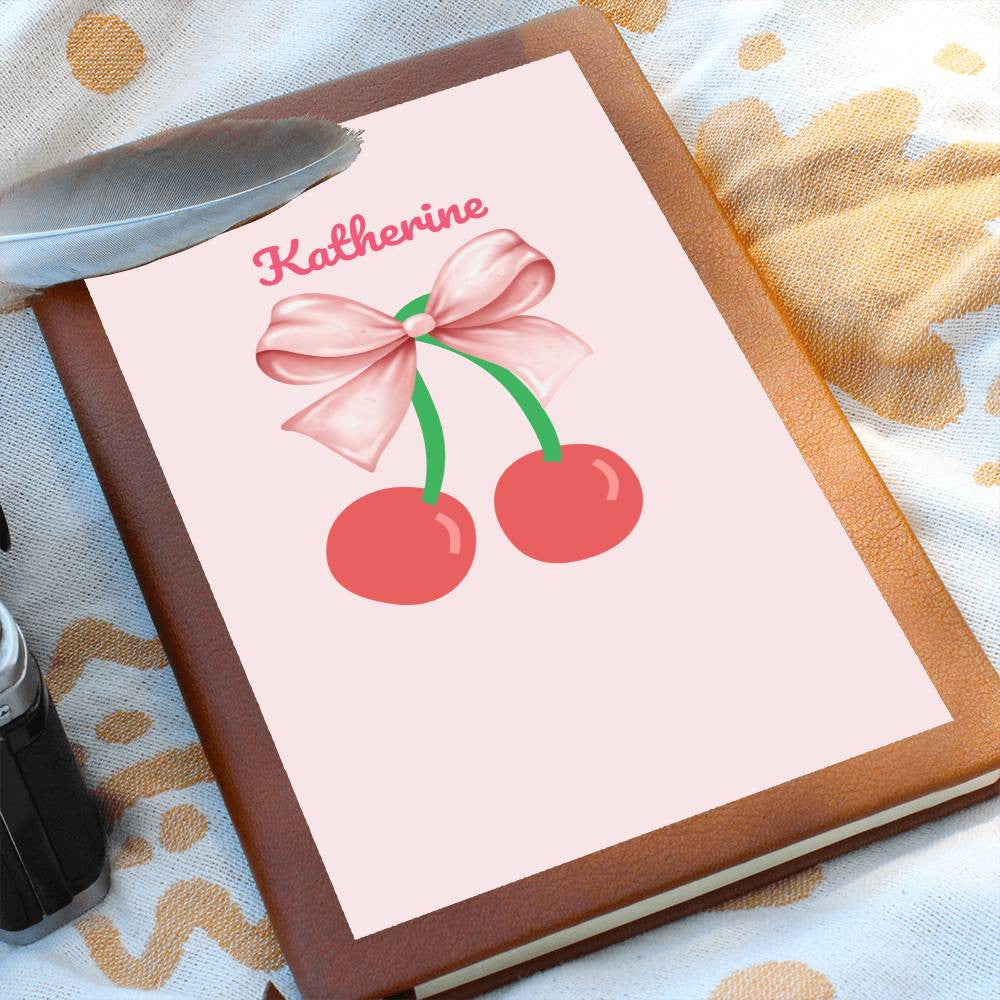 Personalized Pink Bow Coquette Journal & Composition Notebook