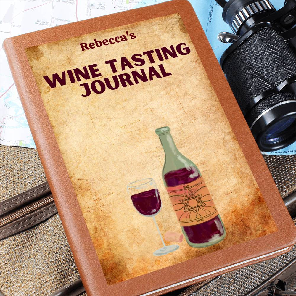 Wine Journal ,Wine Tasting Guide, Wine Notes, Wine Cellar Log, Tasting Journal, Personalized Wine Notebook