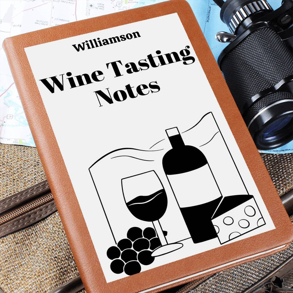 Wine Lovers Gift, Wine Cellar Log, Personalized Wine Tasting Journal, Mothersdaygift, Wine Tour Excursion Gift