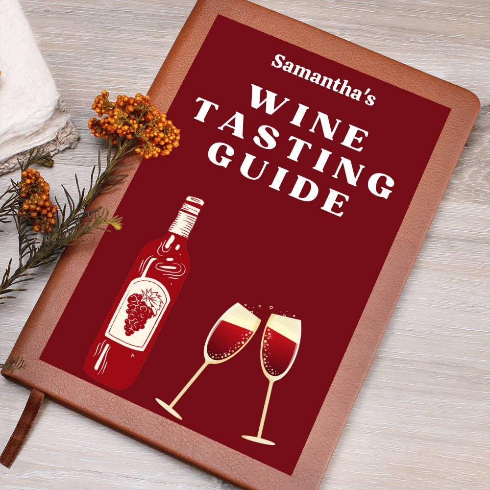 Winery Tasting Journal, Wine book, Wineries, Wine gift, notebook, bridesmaid gift, unique, birthday, anniversary, christmas stocking, mother