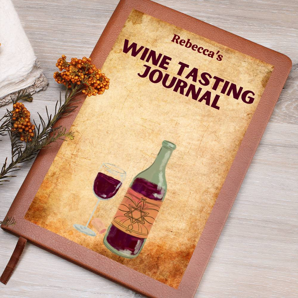 Wine Journal ,Wine Tasting Guide, Wine Notes, Wine Cellar Log, Tasting Journal, Personalized Wine Notebook