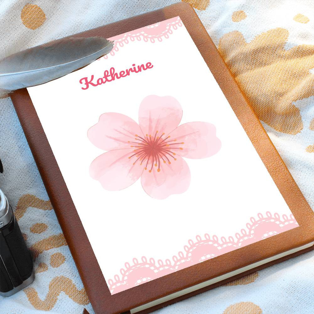 Personalized Pink Bow Coquette Journal & Composition Notebook